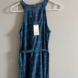 Front tie dress